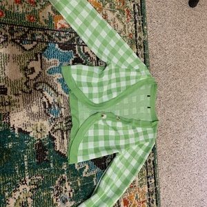 Cute green cardigan